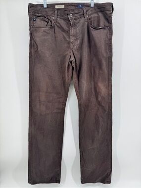 The Protégé Brown Straight-Leg‎ Pants 36x34
